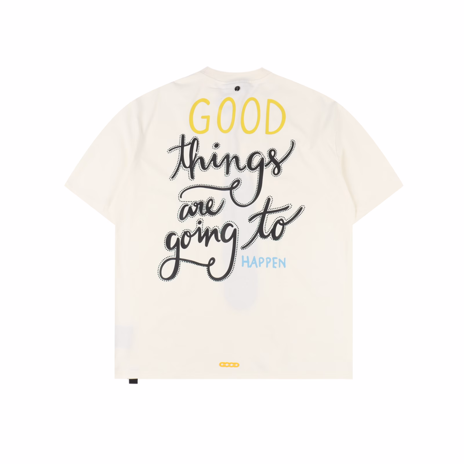 GOODBRAND SS25 short-sleeved T-shirt with coconut tree hot diamond print LOGO350-gram fabric for both men and women