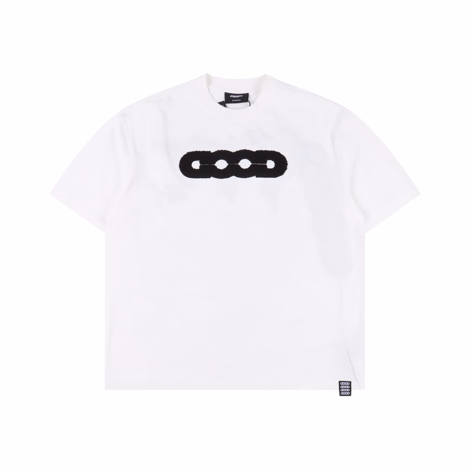 GOODBRAND Earth jacquard wet towel embroidered round-neck short-sleeved T-shirt350-gram fabric for both men and women