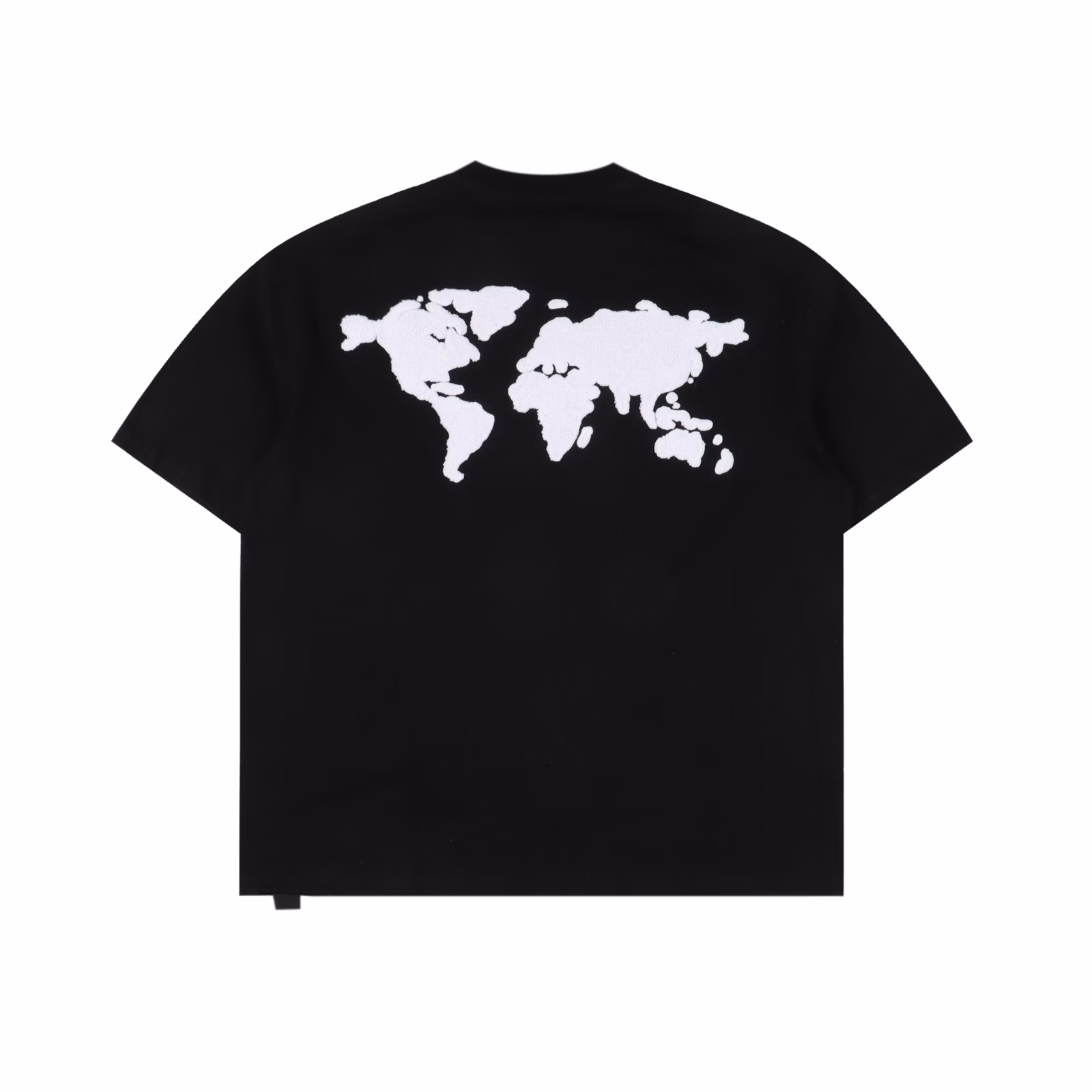 GOODBRAND Earth jacquard wet towel embroidered round-neck short-sleeved T-shirt350-gram fabric for both men and women