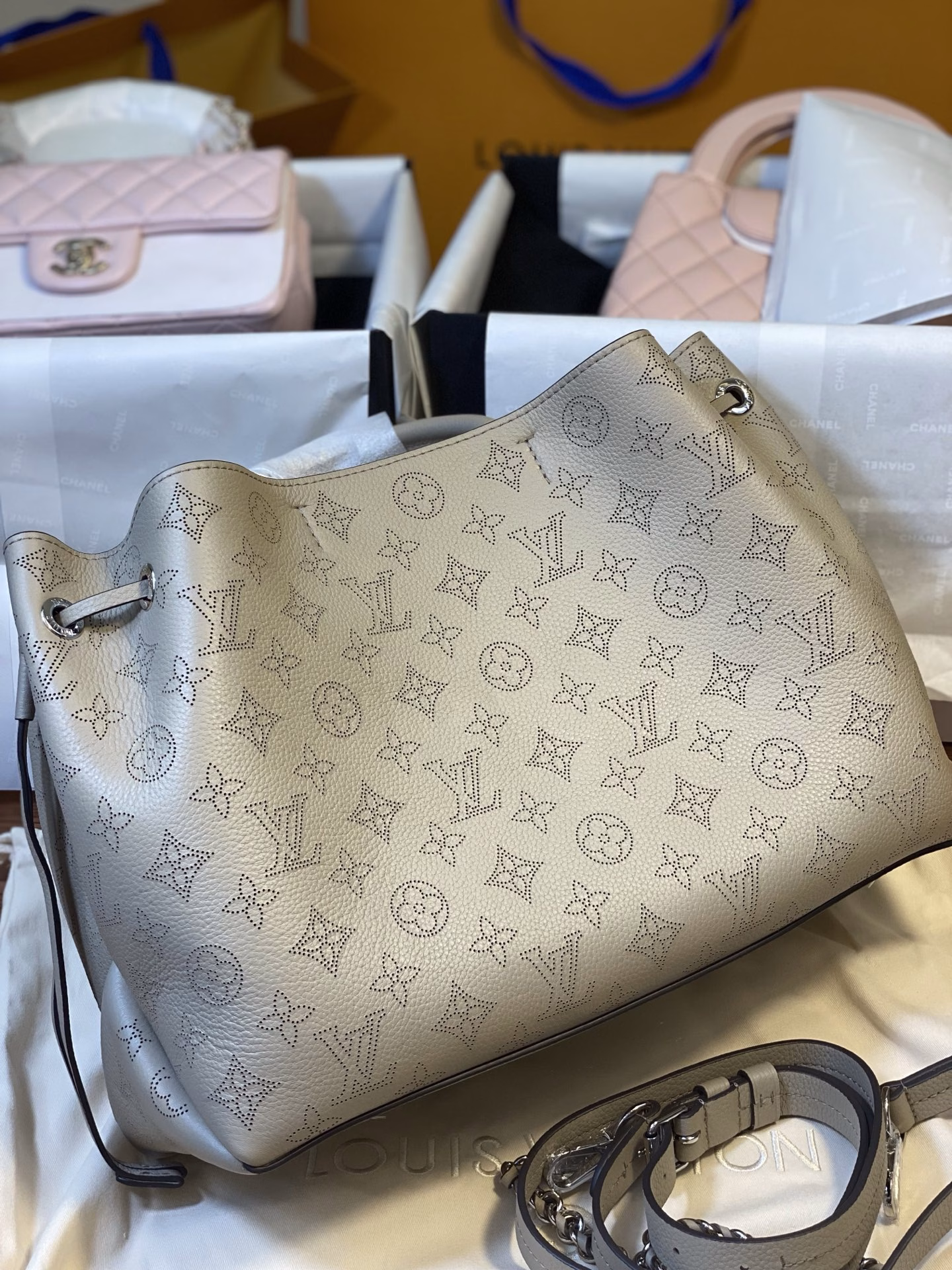 Real delivery photos, LV hollowed-out vegetable basket