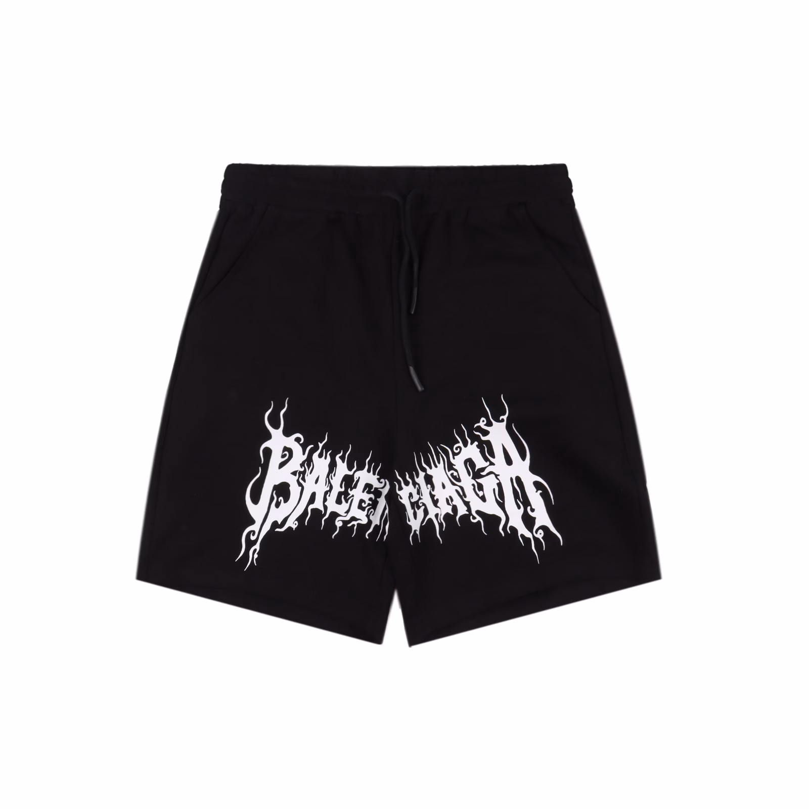 Balenciaga 24ss Gothic letter Print shortsThe large trouser legs in the counter are made of 380g washed pure cotton loop fabric, which is comfortable to the touch and simple yet versatile. The detail reproduction is high, 99%. A complete set of tags, main labels, auxiliary materials, and 1:1 original molds. The oversized loose fit is easy for both men and women to wear