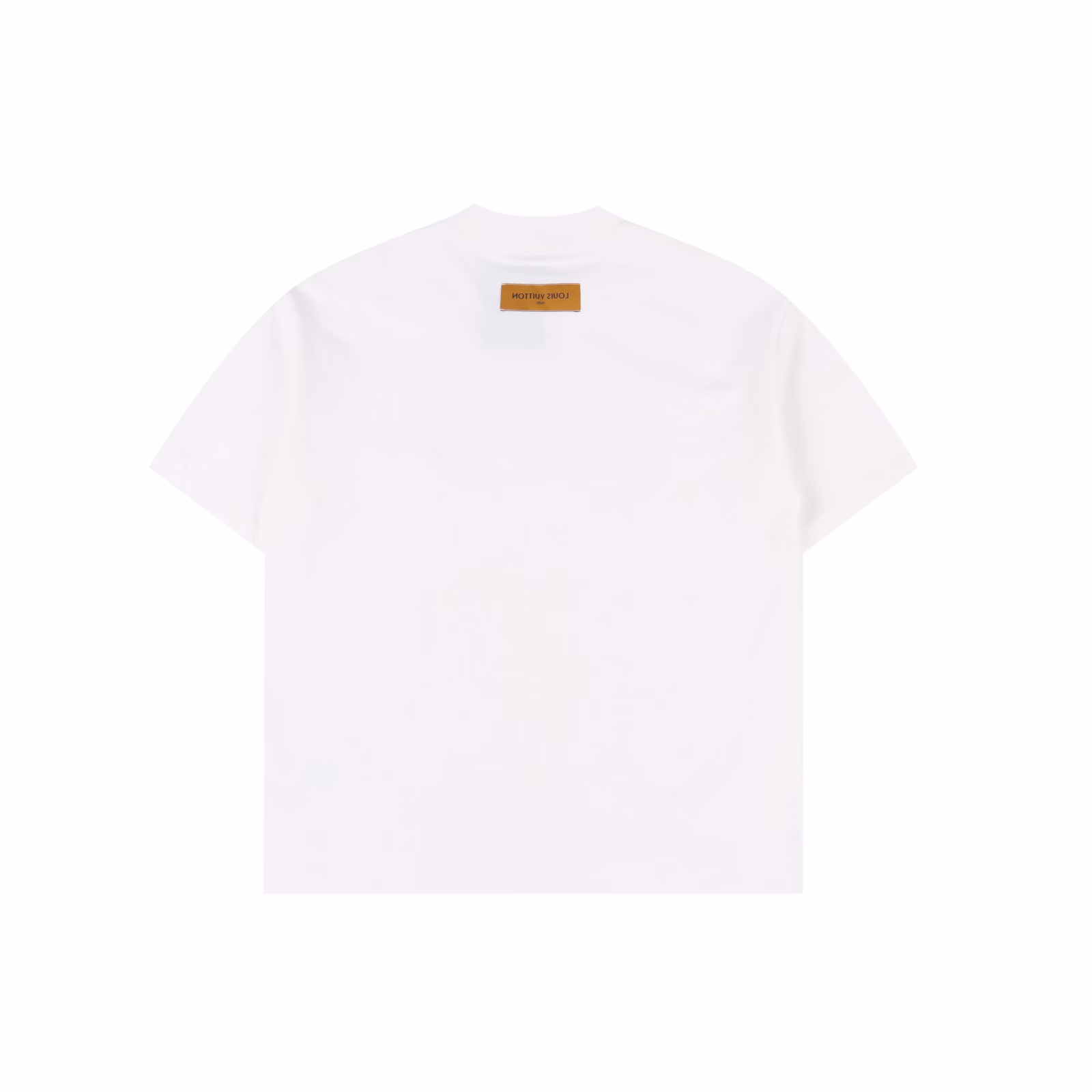 Louis Vuitton LV 25SS black and blue lettered short-sleeved T-shirtThe fabric is made of custom-made 240g 26-count extra smooth double-ply fine cotton plain weave high-density dust-free all-cotton fabric. The front frame is thickened with high density, the stitching is smooth, the OEM quality, and a full set of customized auxiliary materials