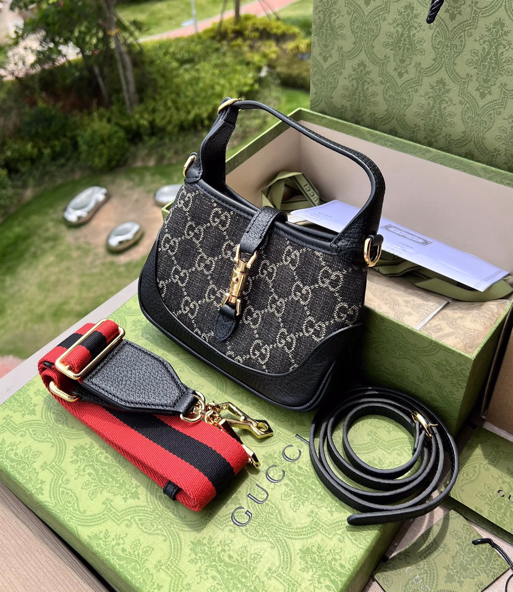 Gucci overseas channel resources special Jackie1961 series mini size ❗️ Gucci's 