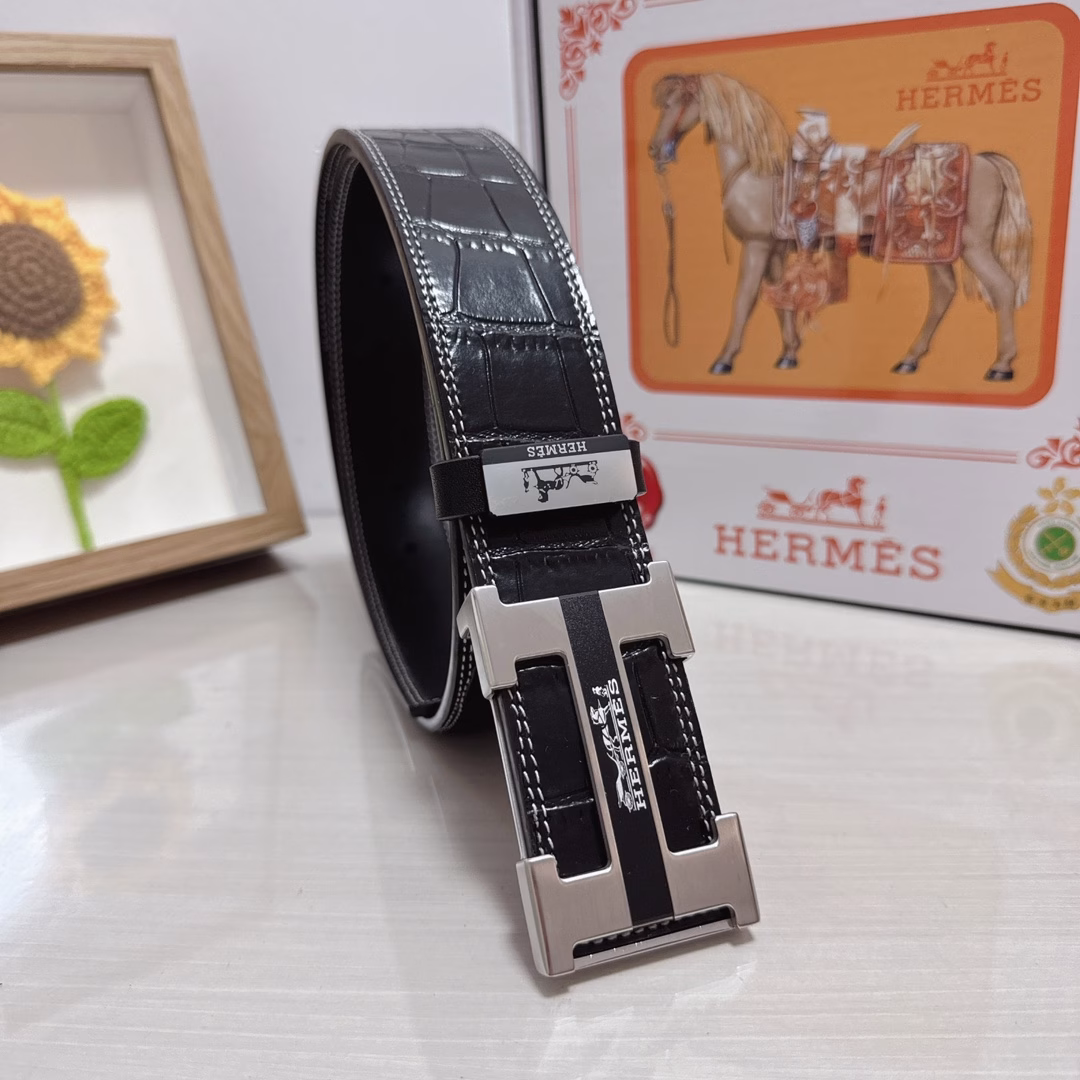 Hermès 💕Original P160Material: Original cowhide belt 100% first-layer cowhide belt✨Guaranteed genuine leather, 24K pure steel buckle, original quality, fine workmanship, fashionable brand, first choice for gifting or personal use