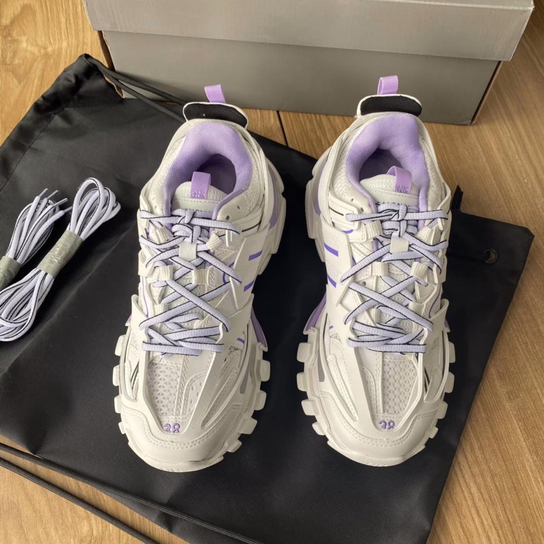 Balenciaga 3.0 third generation outdoor concept shoes Balenciaga Sneaker Tess s.Gomma MAILLE WHITE/ORANGE pure original version original big box from inside to outside everything is 100% restored to the official configuration