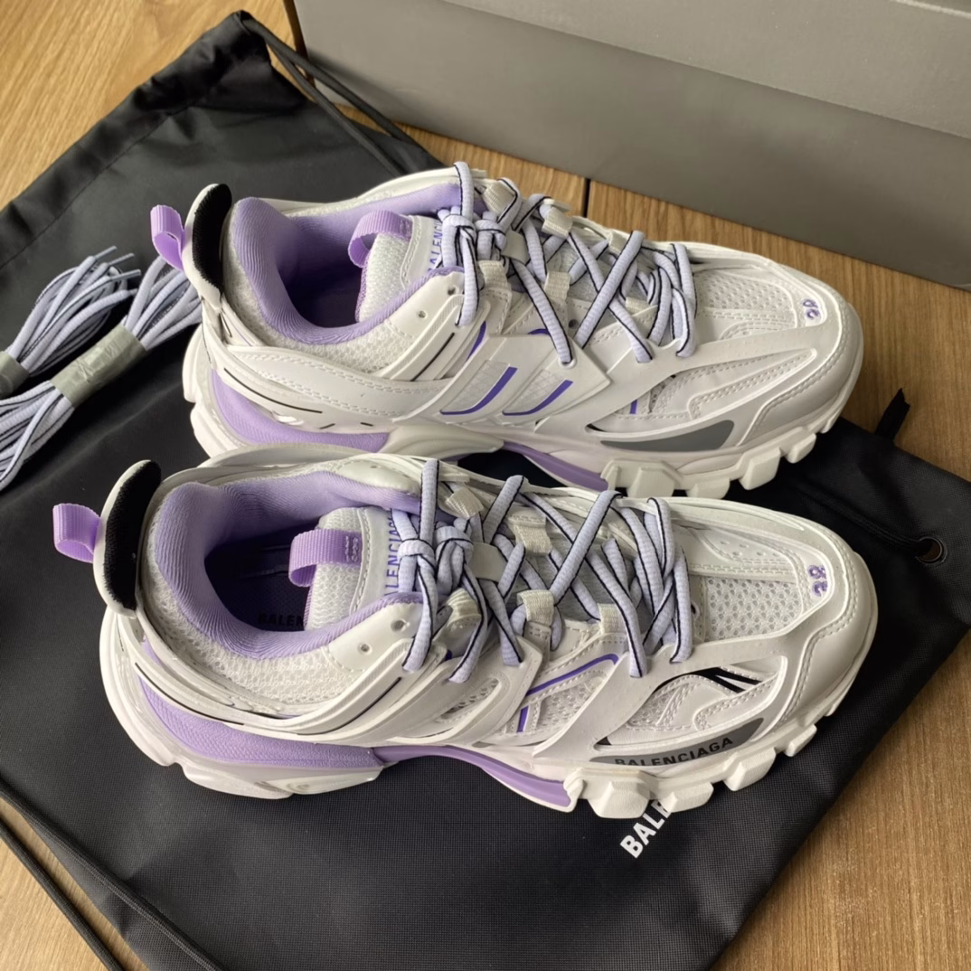 Balenciaga 3.0 third generation outdoor concept shoes Balenciaga Sneaker Tess s.Gomma MAILLE WHITE/ORANGE pure original version original big box from inside to outside everything is 100% restored to the official configuration
