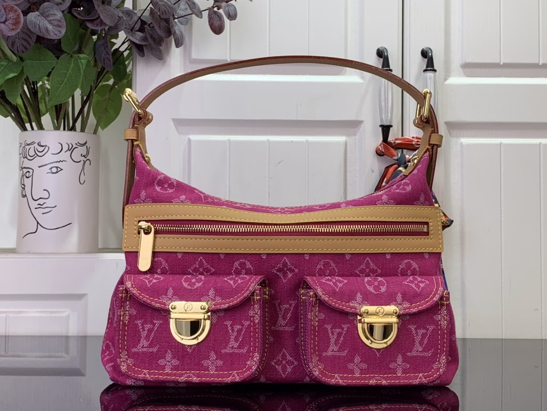 Second-hand series denim handbag