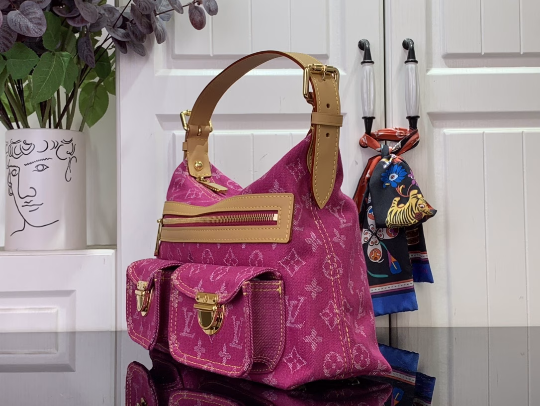 Second-hand series denim handbag