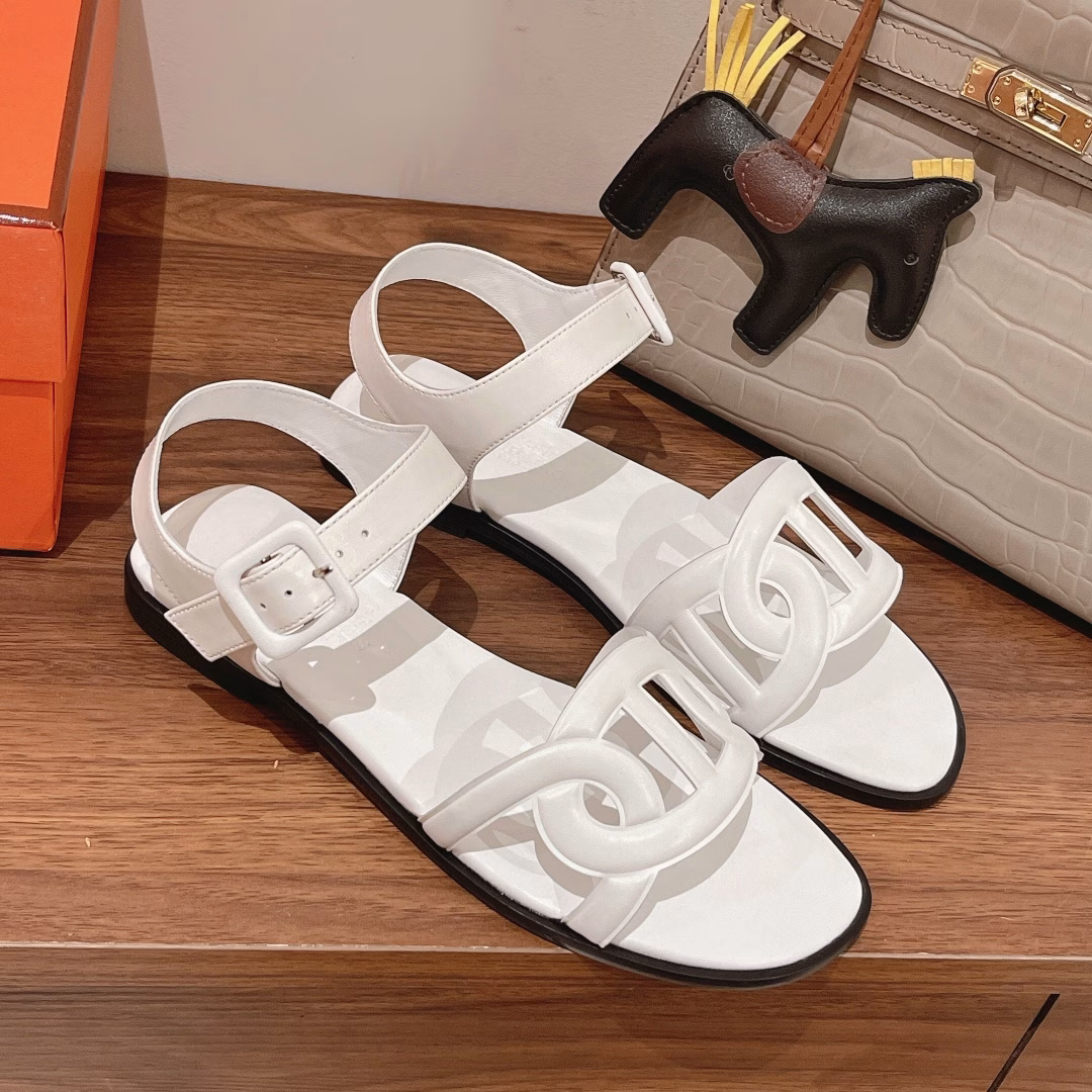 Hermès 🐎Extra pig nose sandals!Fashionable and versatile, super comfortable, every detail is perfect