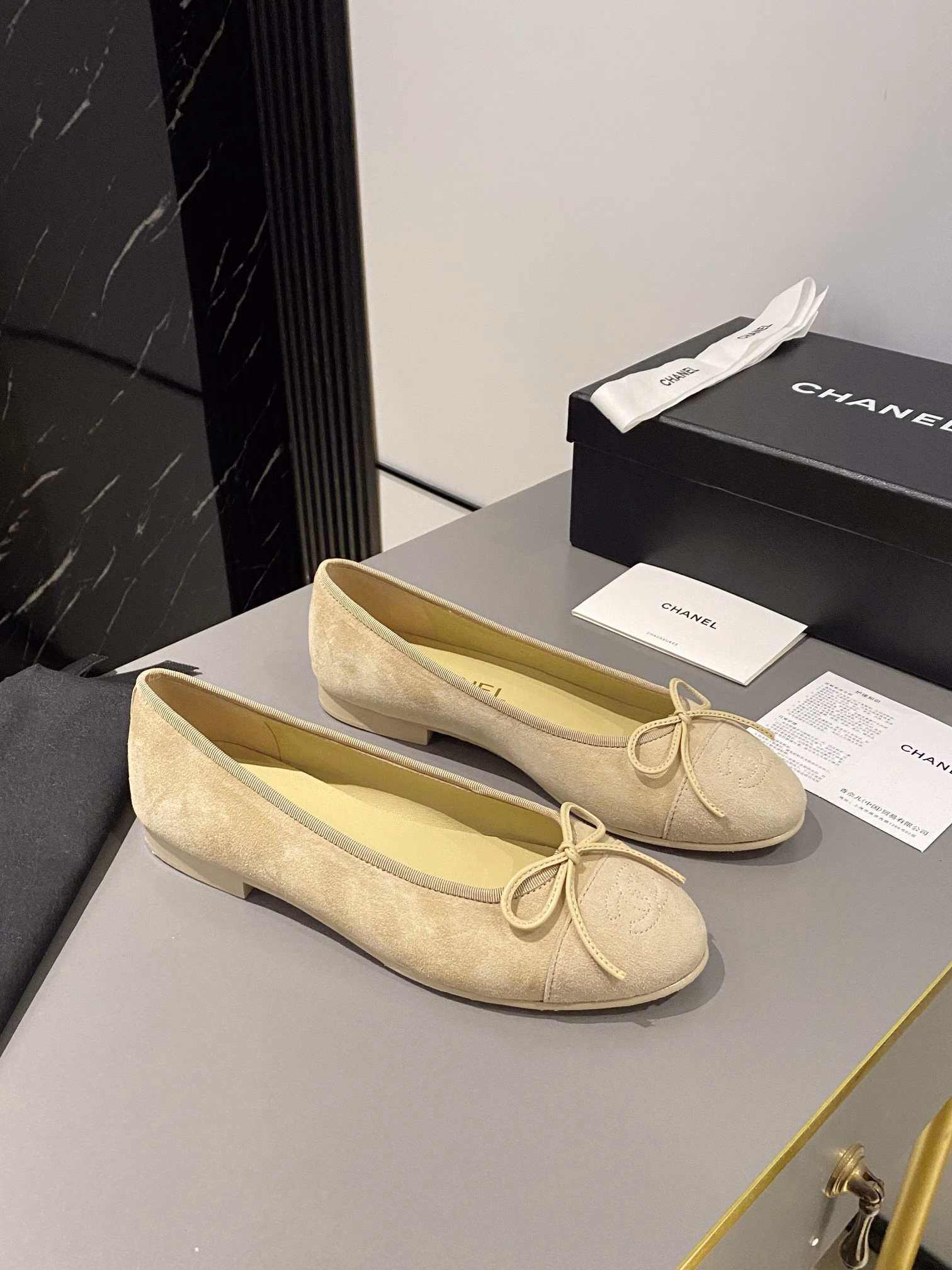 CHANEL classic ballet shoes