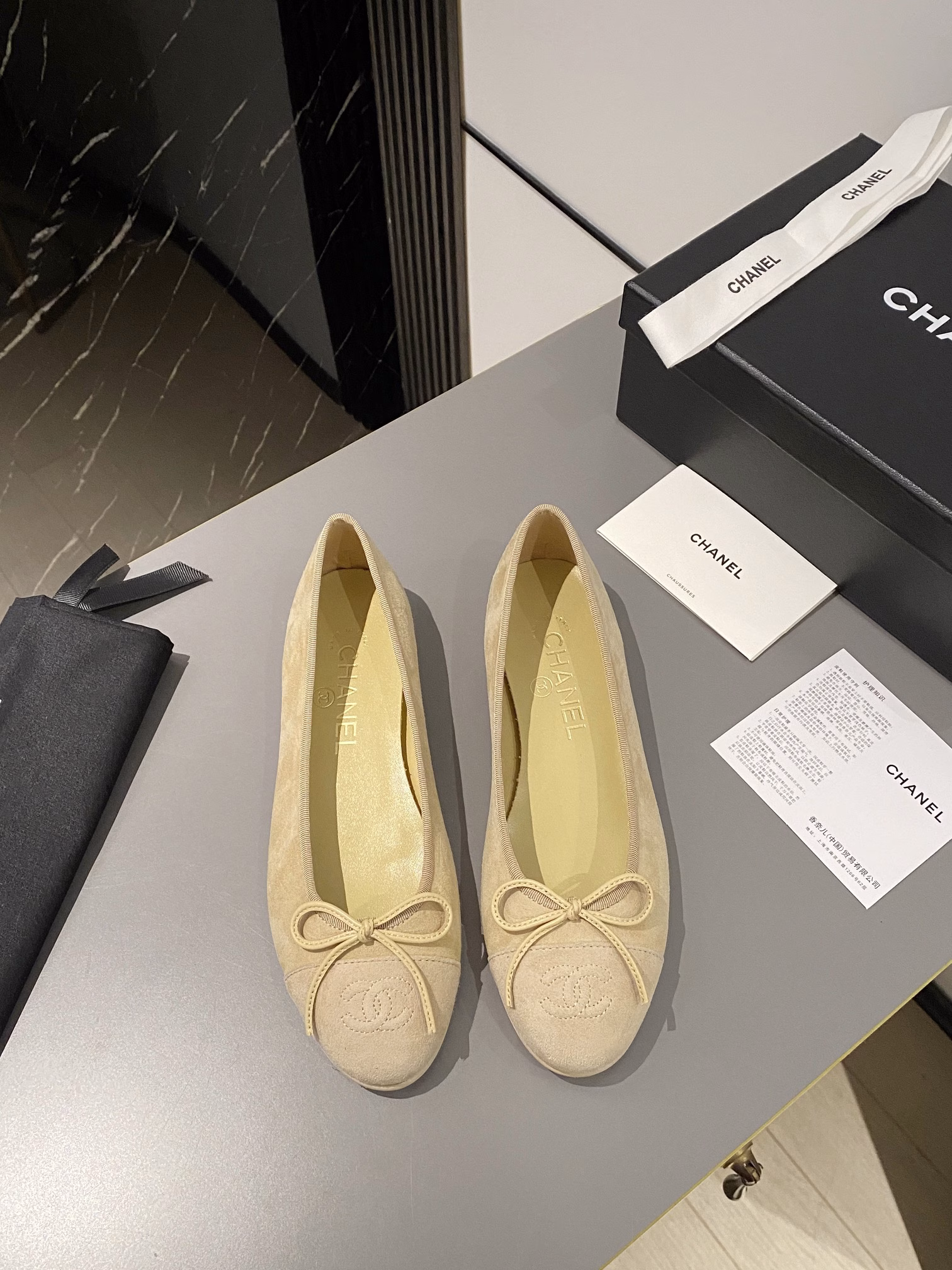 CHANEL classic ballet shoes