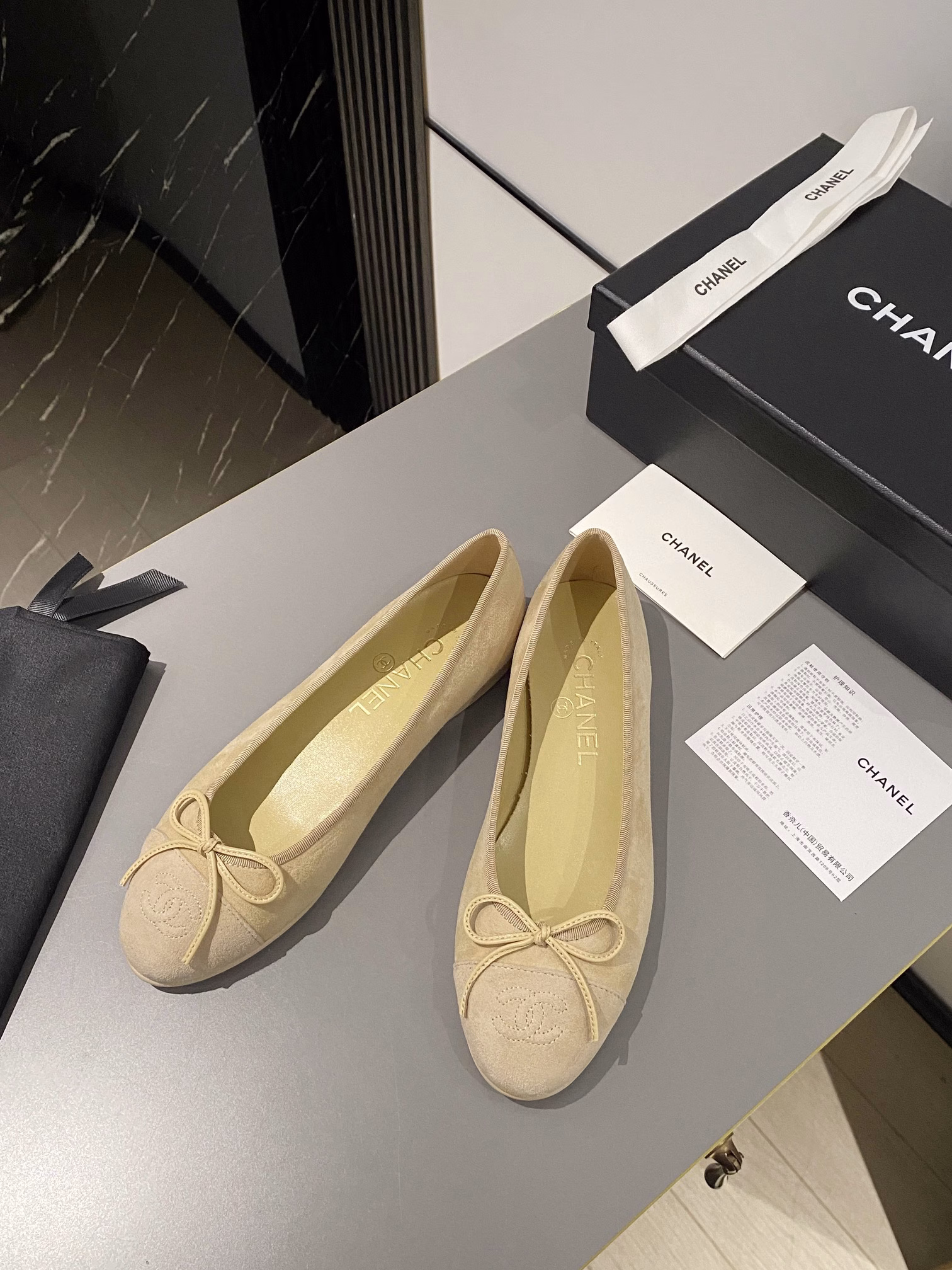 CHANEL classic ballet shoes