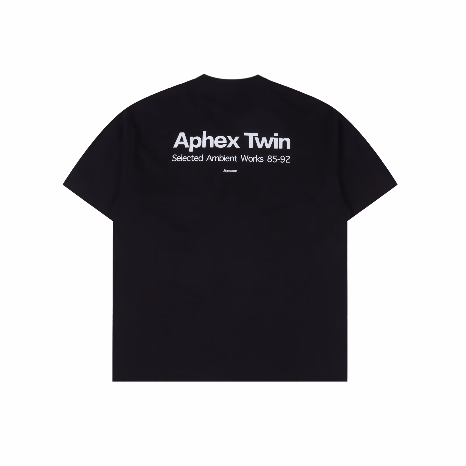 Supreme Aphex Twin Ambient Works Tee Chest printed logo round neck short sleeve T-shirt