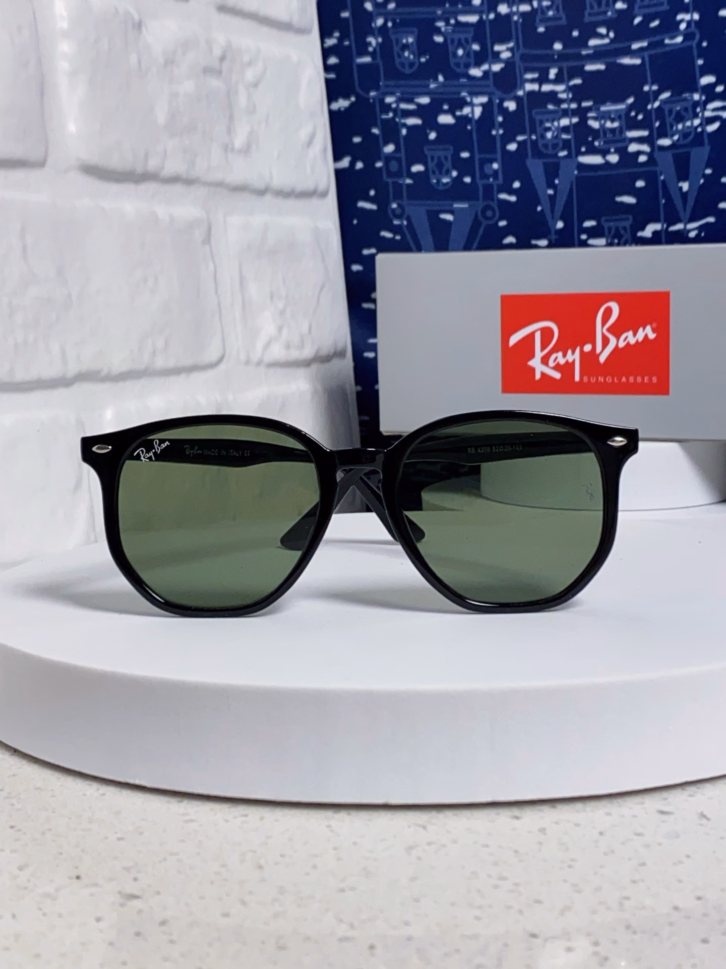 Ray-Ban 2025 new sunglasses irregular polygon glasses large frame sun protection men's and women's sunglasses